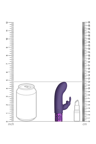 Embout pour mini vibromasseur Imperial Dazzling
 - Violet - 12 cm