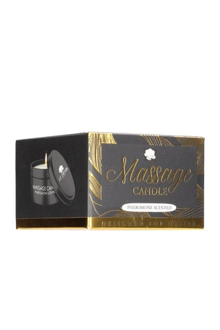 Bougie de massage parfumée en cire de soja - Phéromones - 100 g