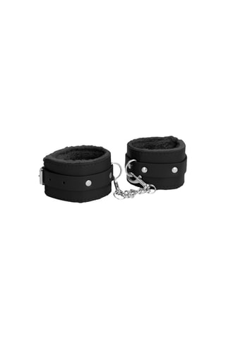 Menottes en cuir Noir