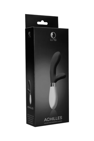Vibromasseur et stimulateur de clitoris Achille
 - Noir - 21 cm