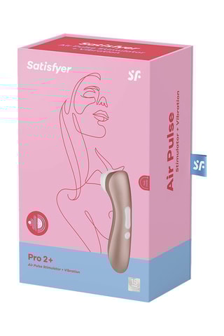 Stimulateur clitoridien Pro 2+ Air Pulse - Doré rose