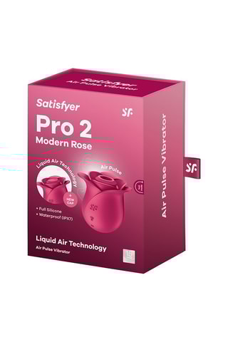 Stimulateur clitoridien à air pulsé waterproof Pro 2 Modern - Rose