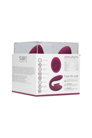Stimulateur clitoridien Twitch 3 Innovation by Shots - Pourpre