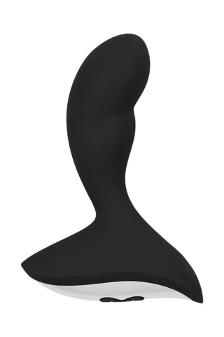 Plug anal vibrant Geron - Noir - 14,1 cm