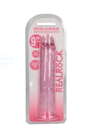 Godemiché réaliste Dildo - Rose - 23 cm