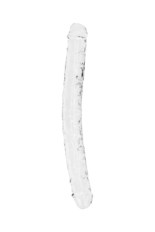 Godemiché double réaliste Dildo - Transparent - 34 cm