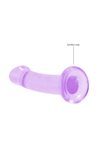 Godemiché Crystal Clear - Violet - 16,6 cm