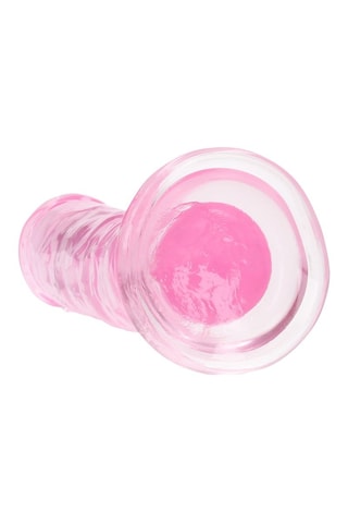 Godemichet réaliste waterproof Realrock - Rose - 14,5 cm