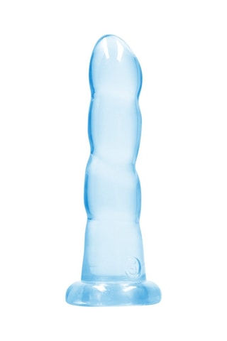 Godemichet waterproof Realrock - Bleu - 17,2 cm
