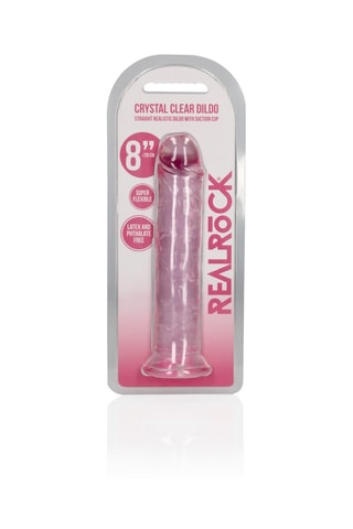 Godemichet réaliste waterproof Realrock - Rose - 20 cm