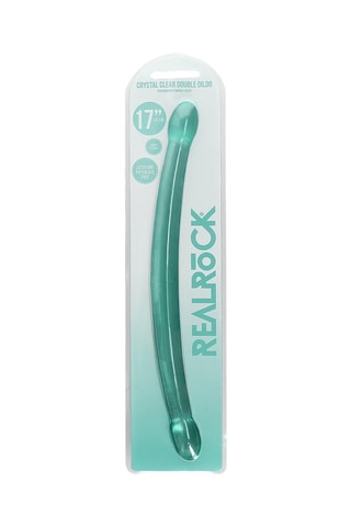 Double Dong waterproofRealrock - Turquoise - 42 cm