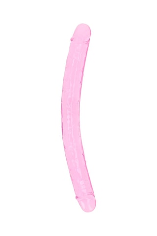 Godemiché double réaliste Dildo - Rose - 34 cm