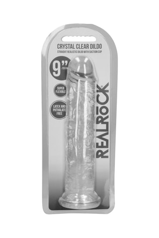 Godemiché réaliste Dildo - Transparent - 23 cm