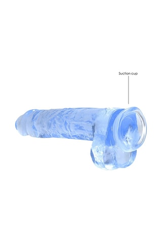 Godemiché réaliste Bleu - 19 cm