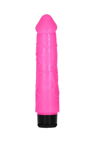 Vibromasseur réaliste - Rose - 17,5 cm
