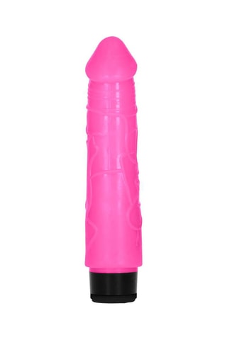 Vibromasseur réaliste - Rose - 17,5 cm