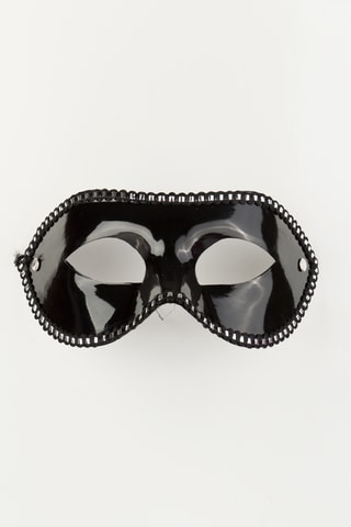 Masque en vinyle - Noir