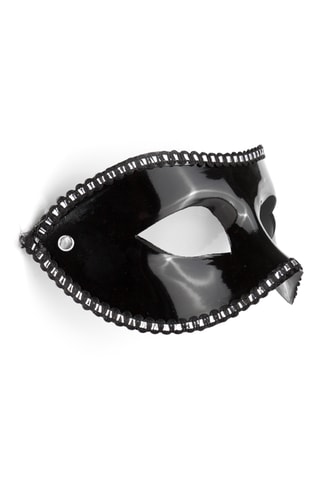 Masque en vinyle - Noir