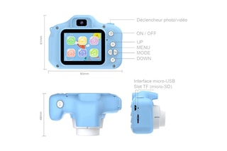 Fotocamera Techkidz - Easyclick - 8 MP