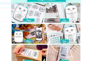 Draagbare Printer TechKidz - Thermisch - Bluetooth