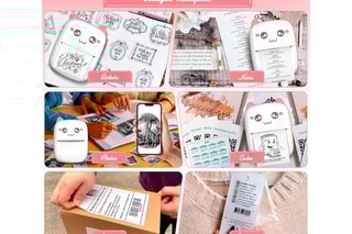 Draagbare Printer TechKidz - Thermisch - Bluetooth