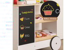 Karretje TechKidz - Hout - Met accessoires