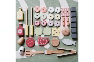 Barbecue Grill TechKidz - Hout - Met accessoires