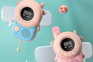 Walkietalkie TechKidz - Meuh-Meuh Model
