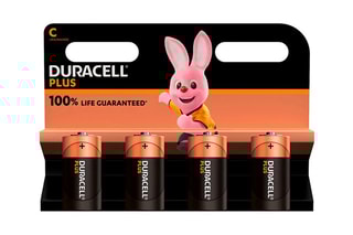 C Duracell LR14 Batterij - Blister van 4 Batterijen