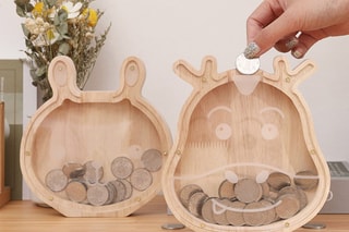 Spaarpot TechKidz - Hout - Vogel