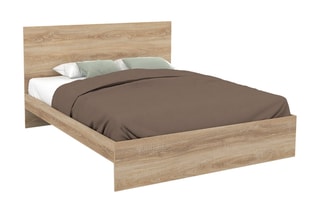 Cama Oklahoma - Imitação de madeira clara