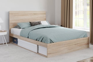 Cama Orem - Natural e branco