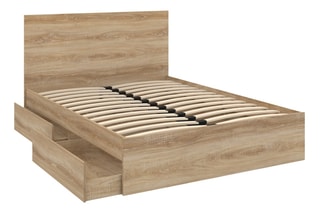 Cama com sommier Oklahoma - Área de deitar 140 x 190 cm