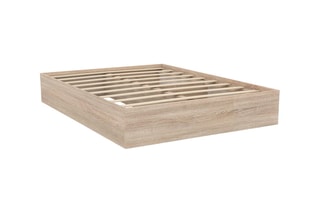 Estrutura de cama Orem com estrato e arrumação integrada - 140 x 190 cm