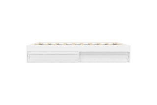 Estrutura de cama Orem com estrato e arrumação integrada - 140 x 190 cm