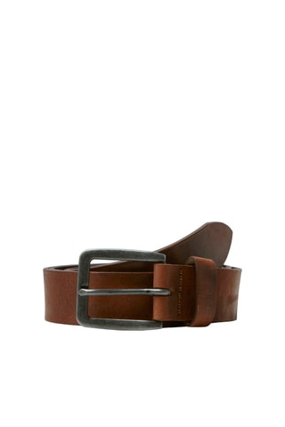 Ceinture en cuir - Marron PBM TAILLE