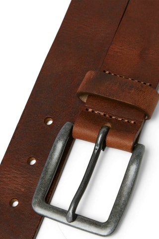 Ceinture en cuir - Marron PBM TAILLE
