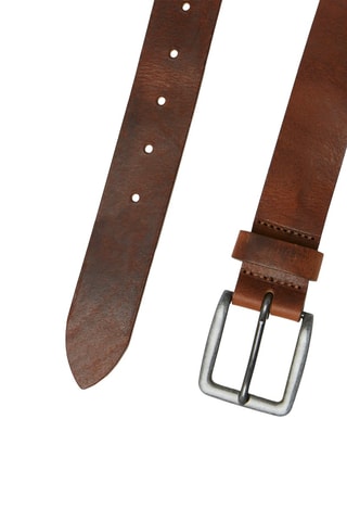 Ceinture en cuir - Marron PBM TAILLE