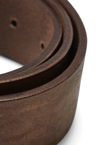 Ceinture en cuir - Marron PBM TAILLE