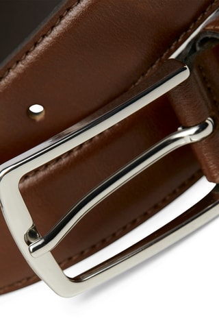 Ceinture en cuir - Marron PBM TAILLE