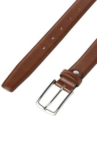Ceinture en cuir - Marron PBM TAILLE