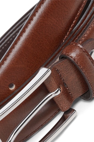 Ceinture en cuir - Marron PBM TAILLE