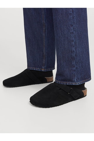 Sabots en nubuck - Anthracite