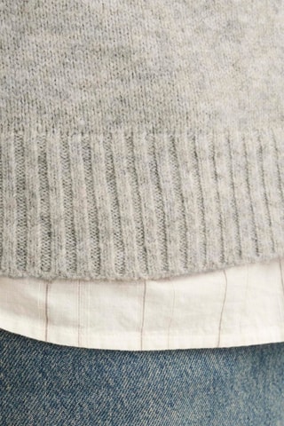 Pull - Gris clair chiné