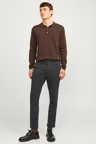 Pantalon slim - Gris foncé