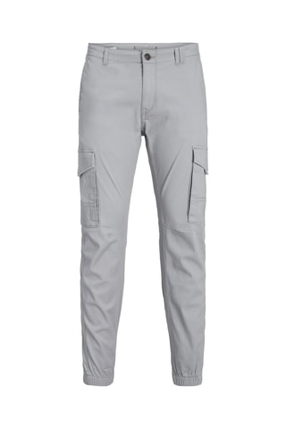 Pantalon cargo - Gris clair