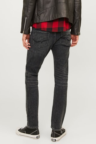 Jean slim en coton biologique - Noir