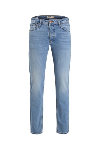 Jean fuselé taille haute - Bleu clair