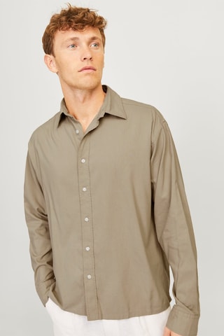 Chemise relaxed - Beige