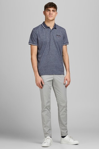 Polo - Bleu marine chiné